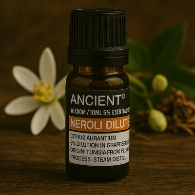 Neroli Essential Oil 5% Diluted In Grapeseed 10ml