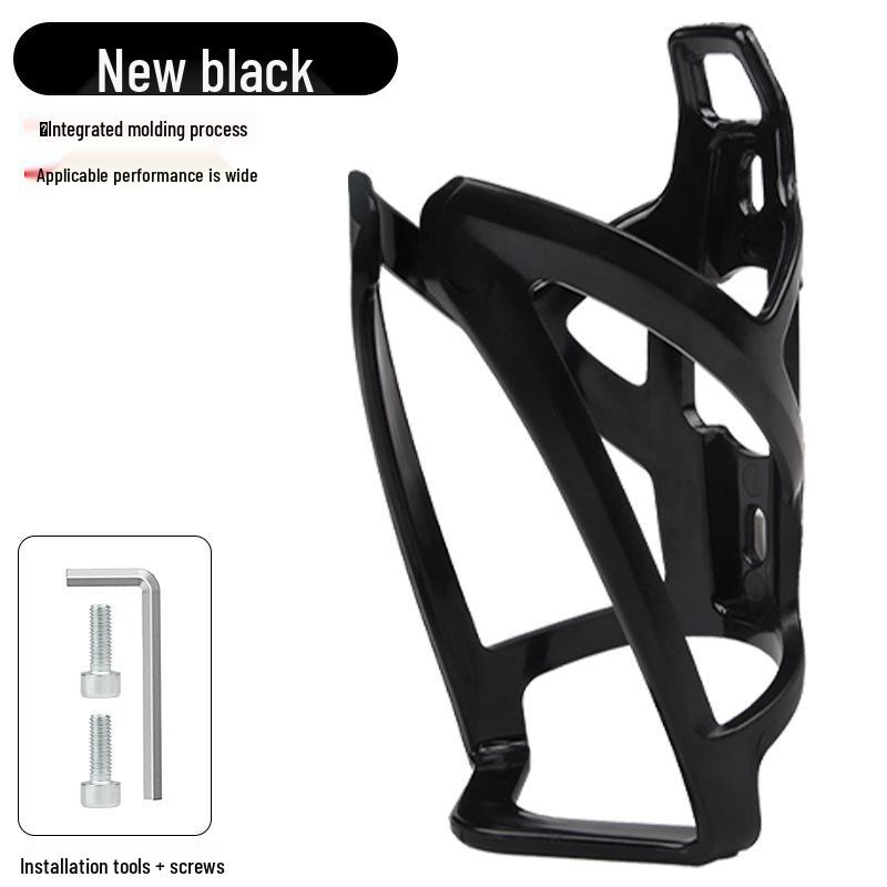 Plastic Bicycle Water Bottle Cage for Road & Mountain Bikes - Cycling Cup Holder & Gear Accessories