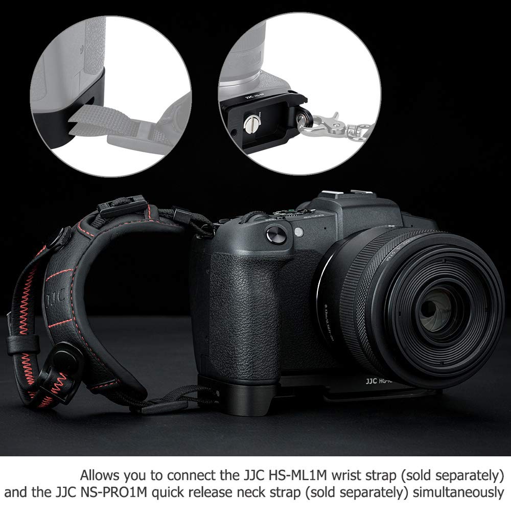 JJC Extension Hand Grip for Canon EOS EOS and EOSRP Compatible with Replacement Convenient Battery Replacement R8, RP, EOSR8, Cameras, EG-E1 Battery,