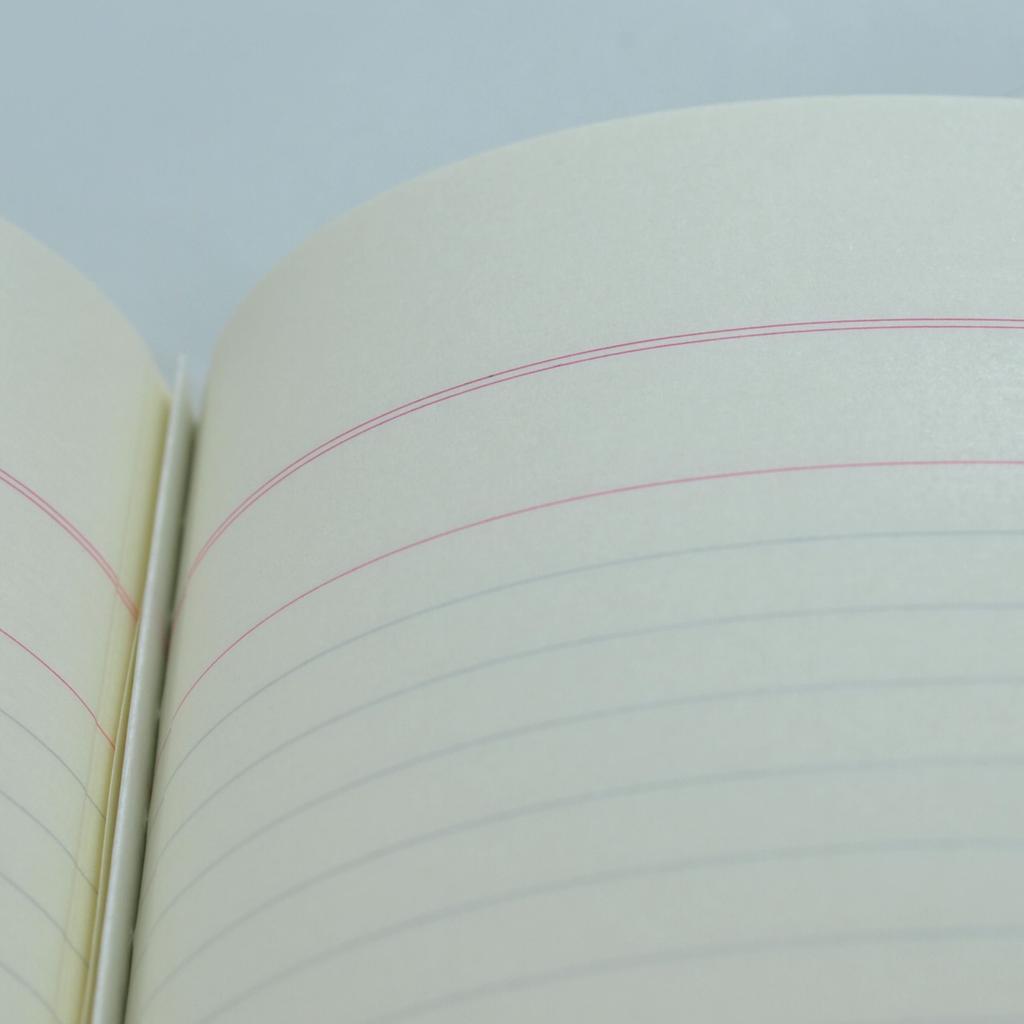 Tsubame Note A4 Notebook, Ruled 7mm X 34 Lines, 50 Sheets, Cream Paper, Gray Cover, A5004
