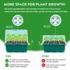 Seedling Starter Trays 5 Pieces Reusable Space Saving Tool Seedling Starter Tray Kit For Beginner Gardeners Friends Enthusiast