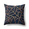 Polyester Pillow Case Decorative Geometric Home Printed Pillow Case Waist Cushion Cover Car Cushion Head Cushion Cover