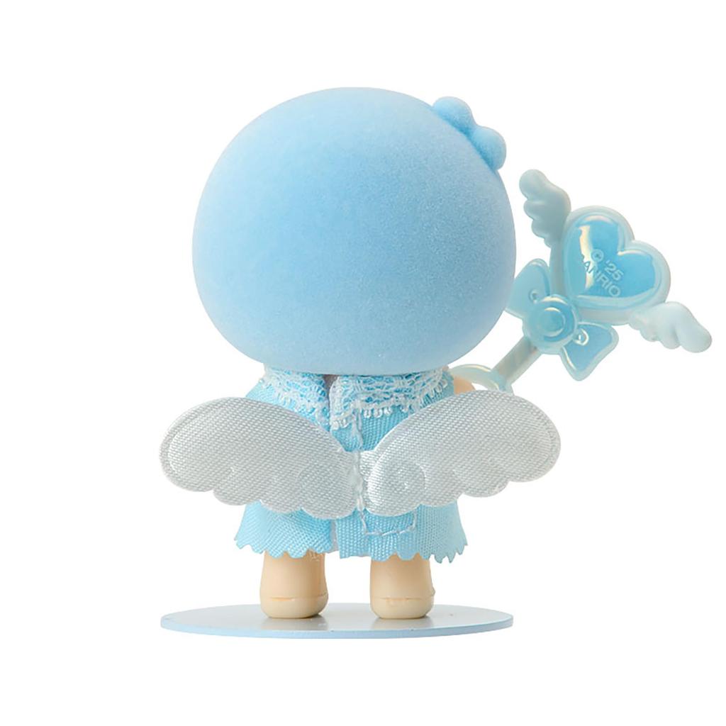 Sanrio Little Twin Stars Kiki Flocked Doll Angel 396664 (Pitatto Friends Mini) – For Ages 15+