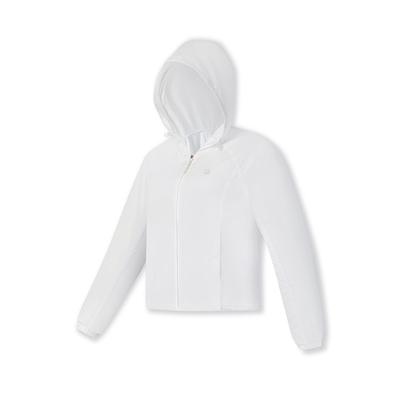 Fitness Fashion Versatile Loose Hooded Jacket Women Jackets A11W531702F-WT