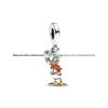 Pan Jia S925 White Copper Cartoon Pendant Beads for DIY Bracelet & Necklace Jewelry