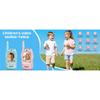 Video-Walkie-Talkies für Kinder 2er-Pack Wiederaufladbares Intercom-Walkie-Talkie Niedlicher 2-Zoll-Bildschirm Ein-Klick-Anruf Kinder-Video-Intercom