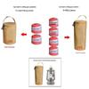 Outdoor Portable Camping Lantern and Gas Canister Storage Bag