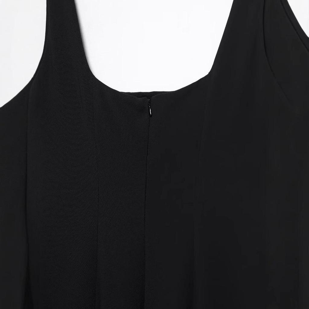 TAOP&ZA Spring/Summer Women's Elegant Midi Sleeveless Dress