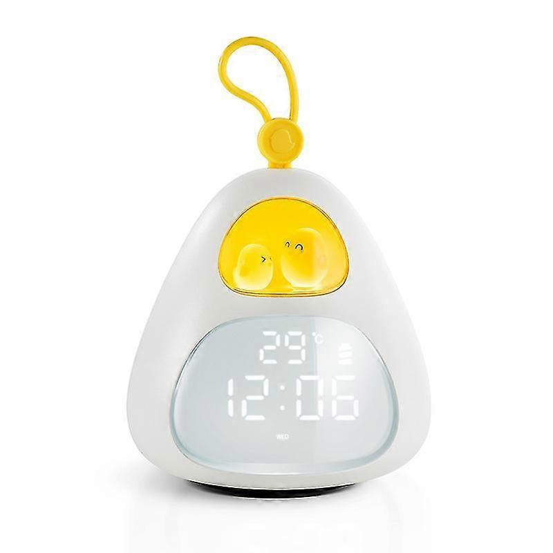 Alarm Clock Night Light Bird's Nest Time Clock Alarm Clock Night Light App Alarm Clock Sleep Clock Children's Learning Clock