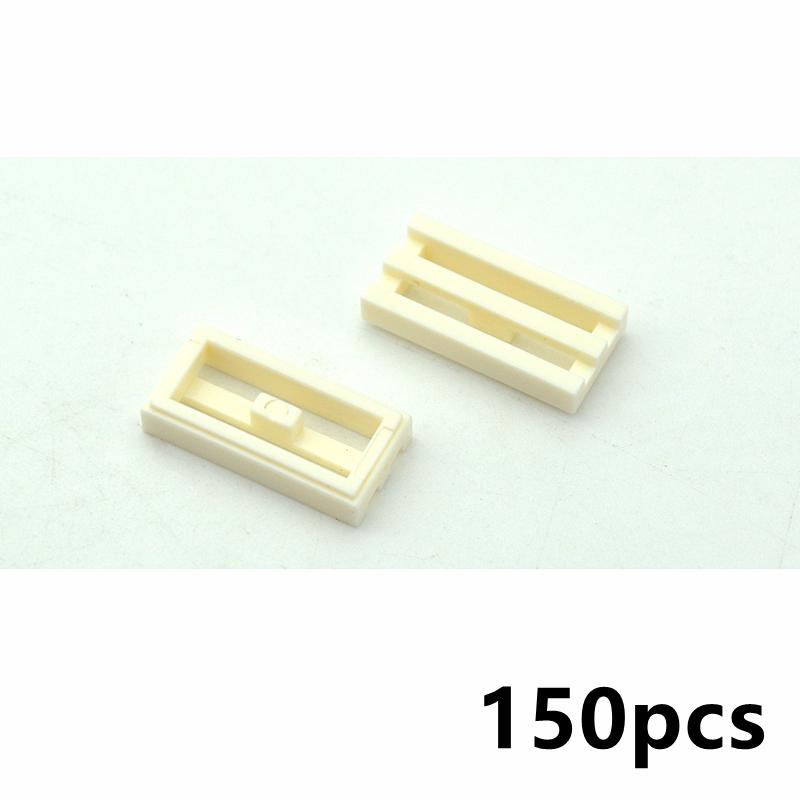

Non-Toxic 150Pcs Radiator Grille 1X2 Diy Enlighten Block Compatible With 30244 Assembles Particles Changeover Catch Moc Bricks