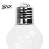 DIY Christmas Tree Reusable Holiday Jar Transparent Shape Storage Decorations Bulb Refillable Light Treat Holders
