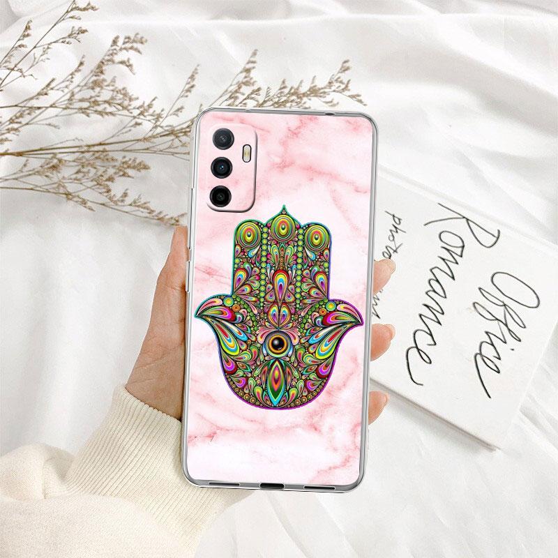 Hamsa Hand Amulet Psychedelic Case for Motorola G10 G20 G30 G31 G32 G34 G35 G41 G42 G50 G51 G52 G55 G60 G60S G62 G71 G72 G75