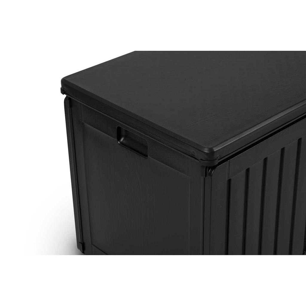 Garden Box 109 X 51 X 55 Cm 270 Liters Black