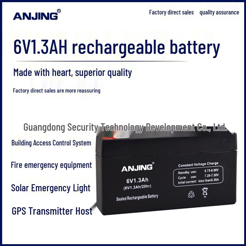 6V 1.3AH Children's Toy Car Maintenance-Free Lead-Acid Battery