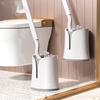 Corner-Cleaning Toilet Brush Set