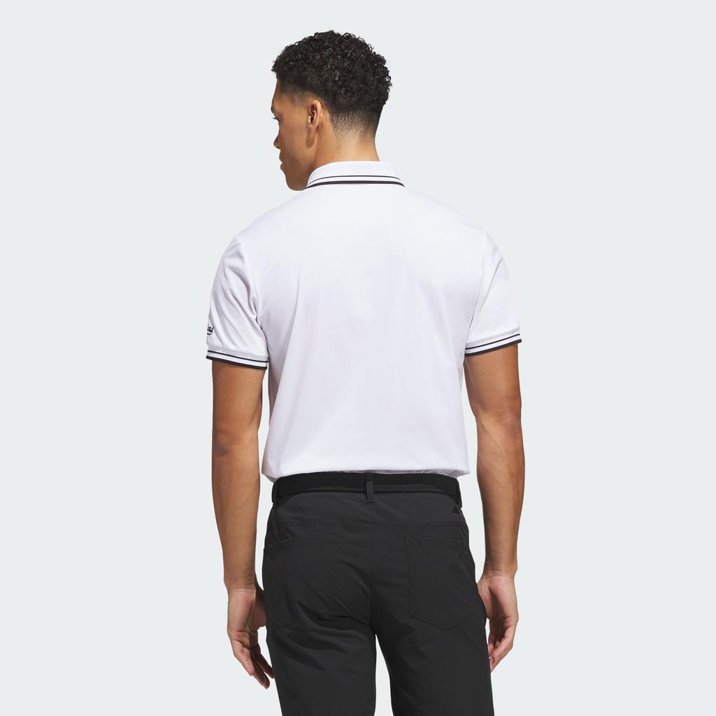 Adidas Golf Clothing Men's White Polo Collar