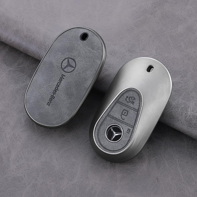 PZQ2   Fashion Car Remote Key Case Cover Shell For Mercedes Benz A C E S G Class GLC CLE CLA GLB GLS W177 W205 W213 W222 X167 AMG