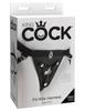 King Cock - Black King Cock Strap-On Harness for Vibrators and Dildos
