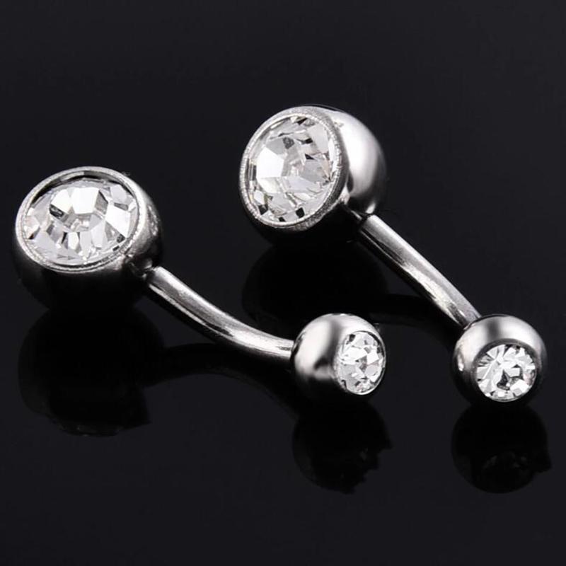 Acier Chirurgical Anneaux de Nombril Piercing Ventre Bijoux de Corps Sexy