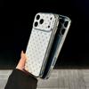 Large Plated Heart Laser Full-Screen iPhone 17 Case – Compatible with Apple 13/14/15 Pro Max and 16.