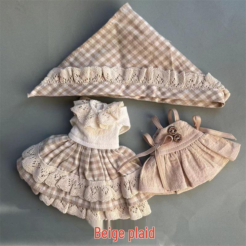 

Одяг для ляльки Блайз Ретро Морі Герл Пасторальний Набір сукні для ляльок OB22/OB24 та Azone OB22