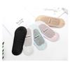 5 Paar Unsichtbare Damen Boat Socken Baumwolle Set Sommer Niedriger Schnitt No Show Rutschfest Hausschuh Knöchel Socken Niedlich Dünn Süßigkeiten Socken