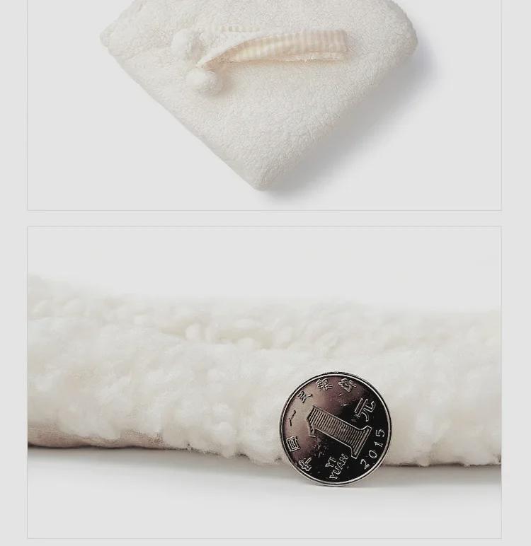 Newborn Baby Thickened Cotton Blanket with Velvet for Autumn & Winter