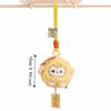 Soft Plush Sheep Toy 10cm Lamb Stuffed Doll Lucky Mascot Fluffy Sheep Keychain  Children Gift