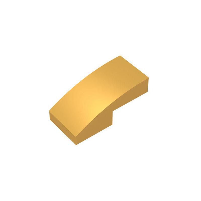 

10PCS 11477 67128 Slope Curved 2x1x2/3 Block Moc Color Accessories Compatible with Brick DIY Children s Toy Assembly Parts 10PCS золотой