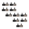10Pair SemiMetallic Bicycles Bikes Disc Brake Pad Low Noise Mountain Bikes Brake Pad Quiet Cyclings Brake Pad