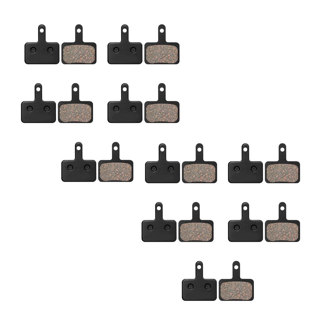 10Pair SemiMetallic Bicycles Bikes Disc Brake Pad Low Noise Mountain Bikes Brake Pad Quiet Cyclings Brake Pad