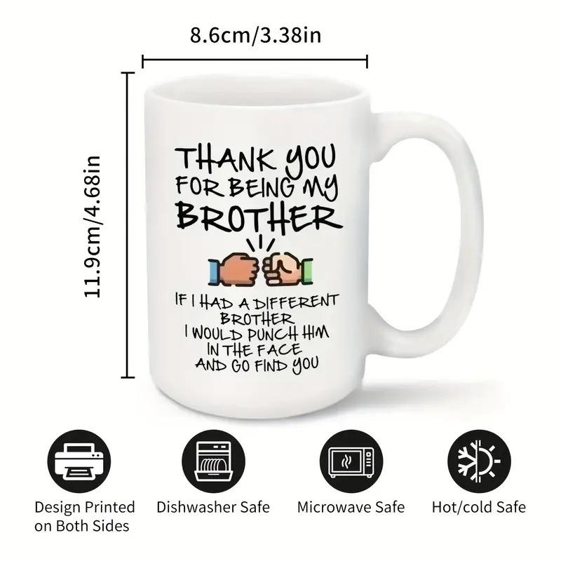 Brother If I Had A Different Ceramic Coffee Mug Tea Water Cup Large Capacity Brother