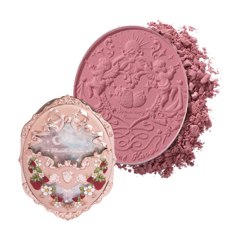 

Flower Nose Strawberry Rococo Series румяна для щек Berry (05 Мэри)