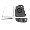Left&Right Side Heated Wing Mirror Glass Wide Angle Rearview Mirror for Peugeot Boxer Manager for Citroen Relay Jumper