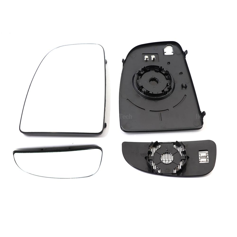 Left&Right Side Heated Wing Mirror Glass Wide Angle Rearview Mirror for Peugeot Boxer Manager for Citroen Relay Jumper