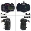 Universal Motorcycle Motorcycle LCD 7 Color Switching Multimeter All-in-One Digital Speedometer Analog Tachometer DC