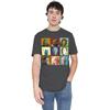 STAR TREK Unisex Adult Alien Squares T-Shirt