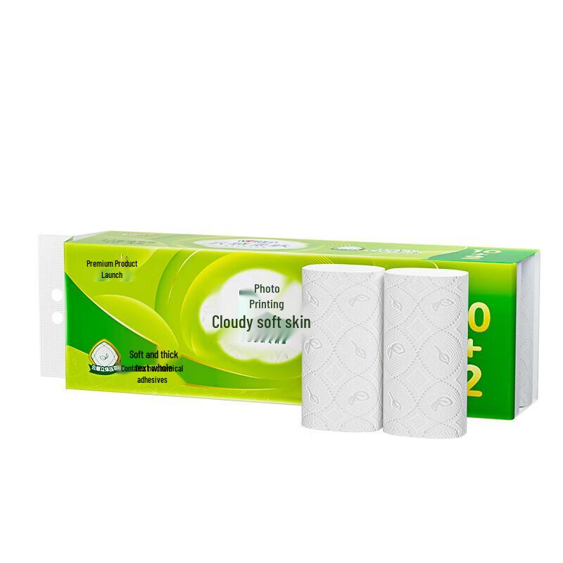 Heart Over Heart Cloud Soft 4-Ply Coreless Toilet Paper