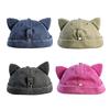 Adjustable Cat Ears Brimless Hat Sun protection Beanie Cap Cute Sun Hats