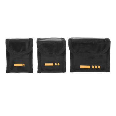 Battery Safe Bag for Flip Drone Nylon Fireproof Explosion Proof Protective Li Battery Storage Pouch