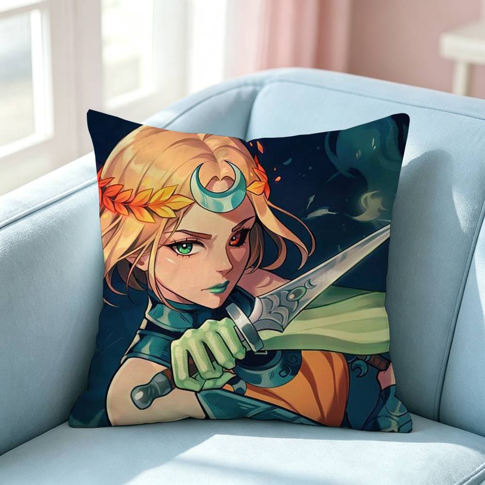 Action Game HHades Pillow Case Square DoubleSided Sofa Cushion Cover Bedroom Bedside Pillow