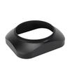 Metal   Lens Hood and   Set Matte Finish Thread Design Black 62mm Lens Hood Protector and  