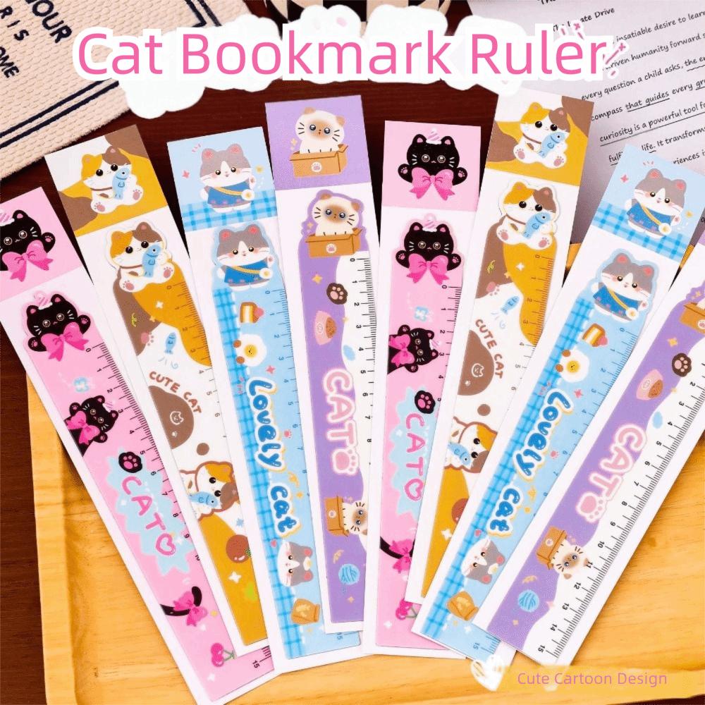 Stationery Bookmark Ruler Book Markers Cute Reading Book Clip  School Office Supplies