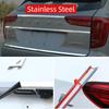 Stainless Steel Car Tailgate Fram Cover Case Trim Strip Sticker For Haval Jolion  2022 2023 External Decoration