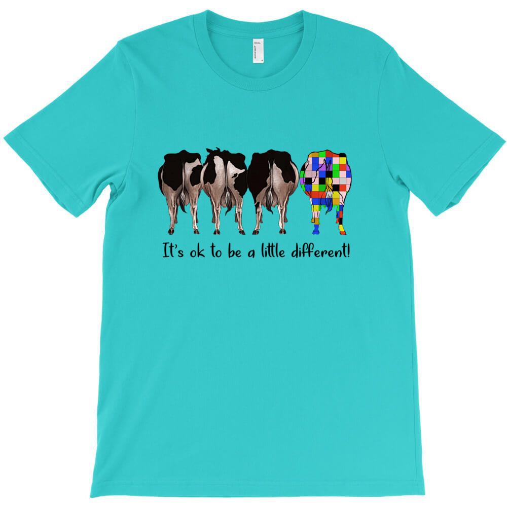 Cow It S A Little Be A Different T Shirt Crazy Man Cubic Penguin Power T 4XL