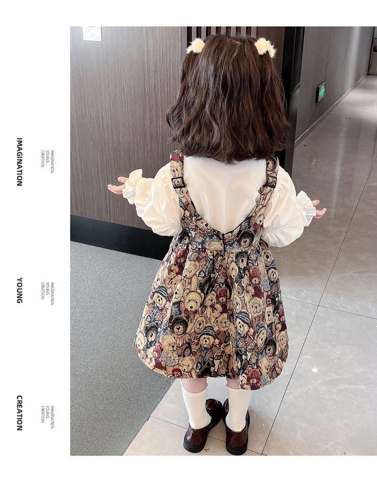 Autumn Baby Girl Lolita Princess Two-Piece Dress Set