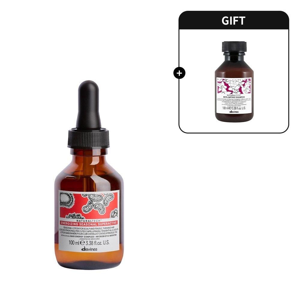 Energizing Seasonal Superactive 100ml + Reflumping Shampoo 100ml Gift