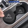 Auto-Getränkeuntersetzer Konsolen-Becherhalter Rutschfeste Matte Zubehör für Citroen C4 C3 C5 C1 C2 Berlingo Celysee Cactus Picasso