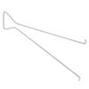 Stainless Steel Golf Hole Cup Picker Putting Green Double Hook Golf Training Aids Accessories