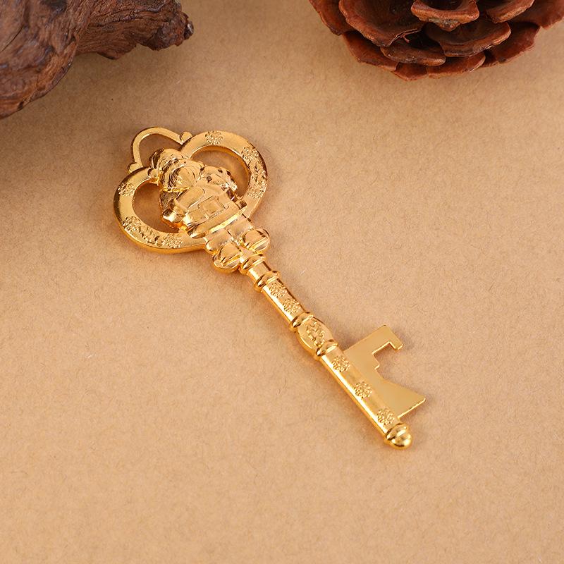 

Ретро Открывашка для бутылок в виде ключа Санта-Клауса - Винтажный металлический брелок для пива